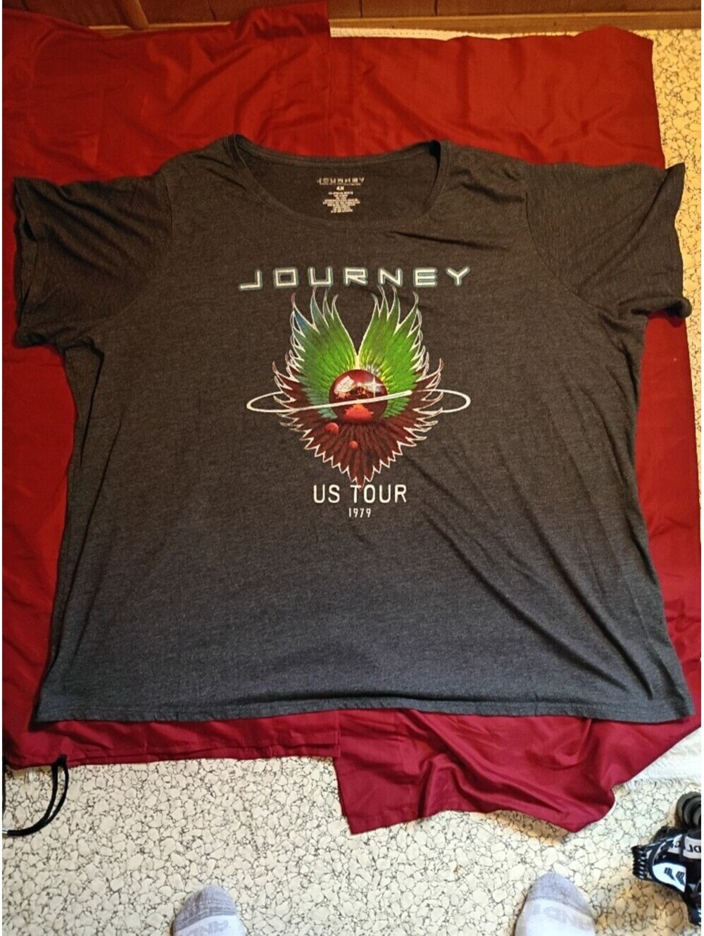 Journey US Tour 1979 Graphic T-Shirt 4X